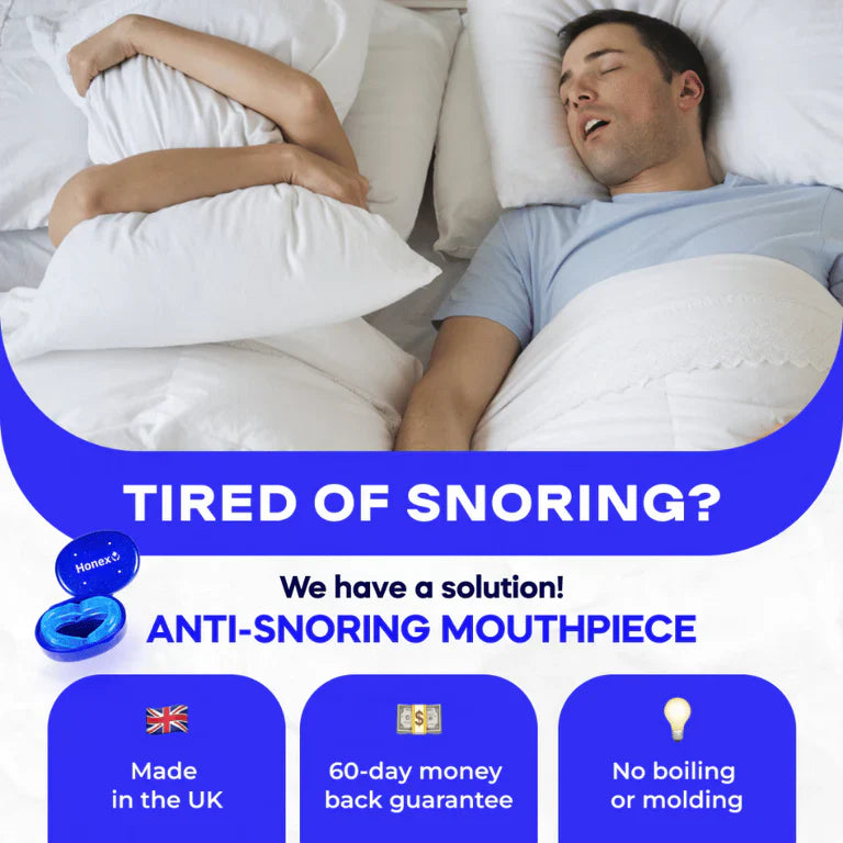 Anti-Snoring Mouthpiece - Natural Way to Sleep Better