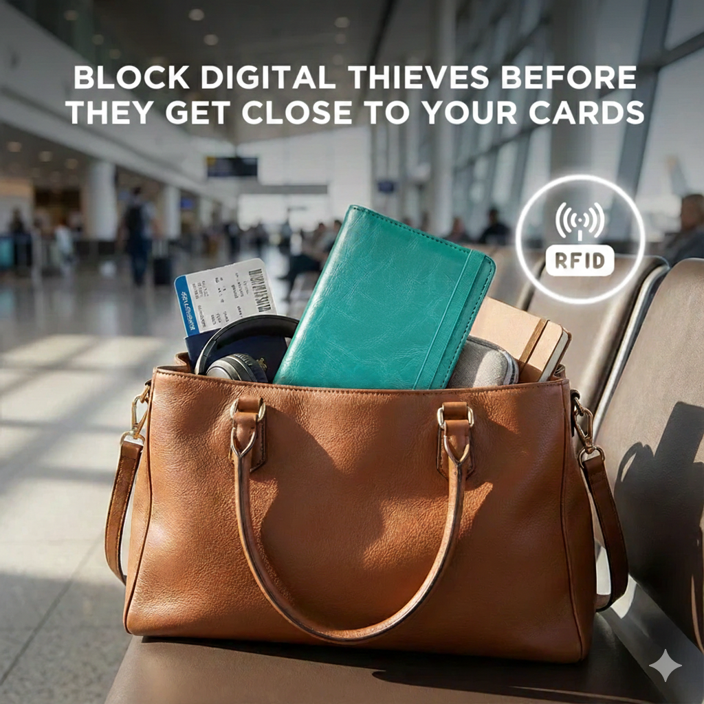 RFID Canadian/Australian Passport Wallet